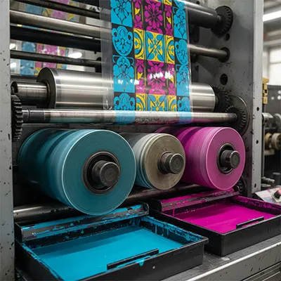 دستگاه چاپ روی نایلون